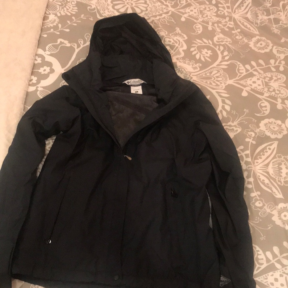 Black Rain Coat